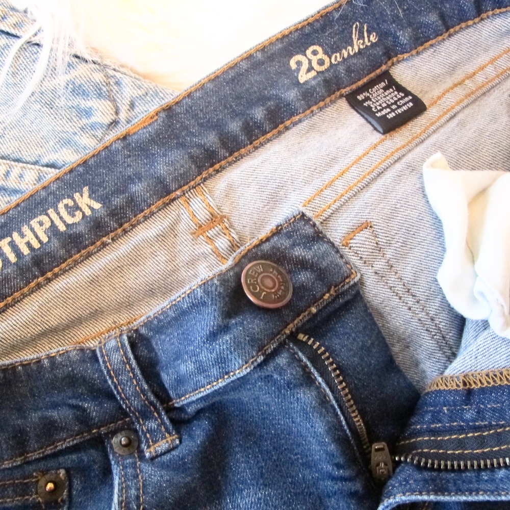 J.Crew Toothpick Cropped Jeans